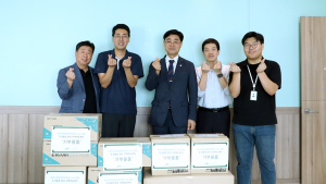 [포토] 한수정 노-사 협력 사회공헌활동 '추석 명절 온정나눔 실천'