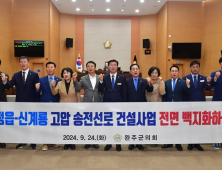 완주군의회, “신정읍-신계롱 고압 송전선로 전면 백지화” 촉구