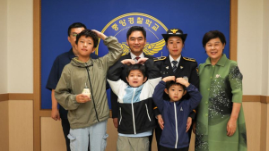 尹대통령, 다자녀 양육한 女순경 임용에 “일·가정 양립이 가능한 사회 만들겠다”
