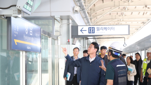 정명근 화성시장 “서해선 개통은 철도 없는 서부권에 큰 성과”