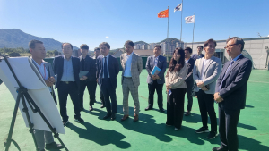 강원도 신청사 설계공모 심사 돌입…현장답사 진행