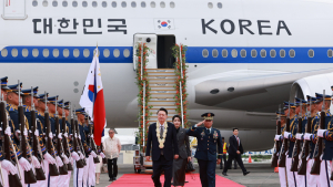 필리핀 도착한 尹…동남아 3국 순방 시작