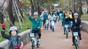 예천군, 경북도청 신도시 전기자전거 환경 새롭게 조성