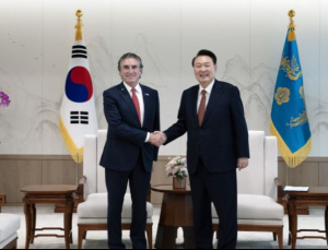 尹대통령, 美노스다코타 주지사 접견…한미동맹 발전 방안 논의