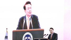 尹대통령 “4대 개혁 완수할 것”…바르게살기운동 전국대회 참석