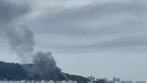 전주시 덕진구 사무기기 매장서 화재…연기 번져 ‘안전안내문자 발송’