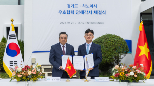 경기도, 베트남 하노이시와 우호협력 양해각서 체결
