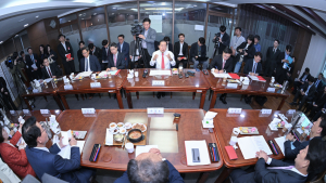 홍준표 대구시장, 국회서 대구경북 통합·신공항 특별법 제정 협조 요청