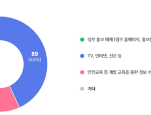 국민 절반 “인파사고 예방 안전교육, 스스로 찾는다”