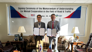 한국도로공사, 국제도로연맹과 MOU…글로벌 도로교통 시장 진출 가속화