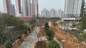 군산에 철길 숲 2곳 연말에 준공