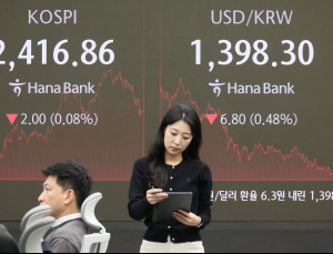 코스피 2400 사수, 삼성전자 7% 급등 [마감 시황]