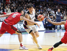 안방서 졸전…한국 남자농구, 인도네시아전 86-78 진땀승
