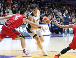 안방서 졸전…한국 남자농구, 인도네시아전 86-78 진땀승