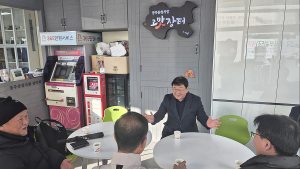 박성효 소진공이사장, 공주 산성시장 찾아 상인들 목소리 청취