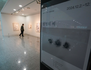 사진전 ‘생명의 씨’…김애란 작가 “희망 안고 갔으면” [쿠키포토]