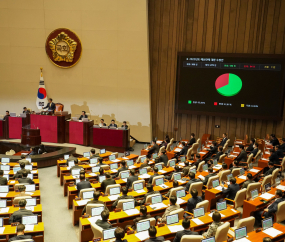 야당 주도로 ‘4.1조원 감액’ 예산안‚ 국회 본회의 통과 [쿠키포토]