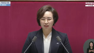 ‘조국 승계’ 백선희, 尹 탄핵 사명 강조…“반드시 통과”