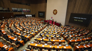 [속보] 尹 대통령 탄핵소추안 투표 마쳐