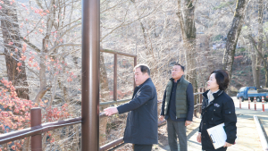 산청군, 대원사 계곡길 가로등 설치