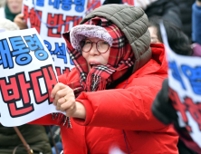 탄핵반대 집회하는 보수단체 [쿠키포토]