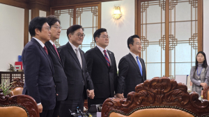 여야, 상견례부터 감정싸움…‘헌법재판관 임명’ 두고 격돌