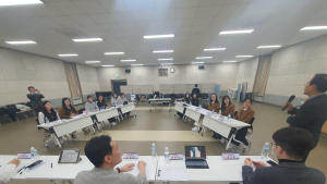 [포토]민주평통 태백시협의회 주최 '청소년 통일 콘텐츠 토론'
