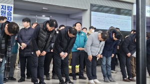 유가족 대표단, 공항 1층 합동분향소 설치 요청…“슬픔 가라앉게 해달라”