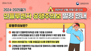 ‘독감 주의보’…대구시 인플루엔자 환자 2.4배 급증