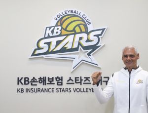 KB손해보험, 레오나르도 감독 선임…아시아쿼터도 교체