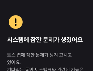 토스, 과부하로 20분간 접속 오류…“정상 이용 가능”