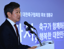 축구협회장 선거 연기…정몽규 “재판부 결정 존중”