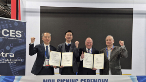 진주시, 글로벌시장 개척 美 'CES 2025' 홍보관 운영 