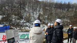 송호석 전북환경청장, 진안군 폐자원에너지화시설 설치사업 현장 점검
