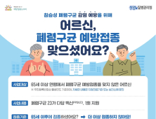 양주시, 만 65세 대상 '폐렴구균 무료 예방접종' 연중 실시