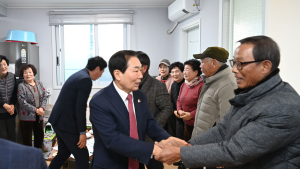 창녕군, 동절기 한파 대비 경로당 점검