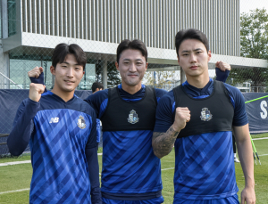 이랜드, 2025시즌 주장단 발표…주장 김오규, 부주장 곽윤호·박창환
