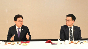 박완수 경남지사, 최상목 대통령 권한대행 만나…경남 현안 사업 협력 요청