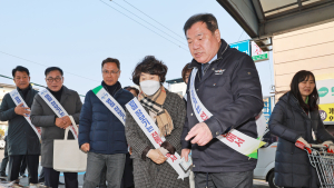 산청군, 설 명절 전통시장 활력 제고·소비활성화 추진