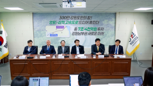 이상호 태백시장, 영월~삼척고속道 예타 통과에