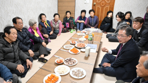 김진열 군위군수, 182개 마을 순회 대화로 주민 소통 강화