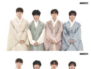 투모로우바이투게더, 한복 입고 설 인사 “활기찬 한 해 보내길”