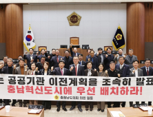 ‘수도권 공공기관 충남 이전 촉구 결의안’ 채택 [충남도의회]