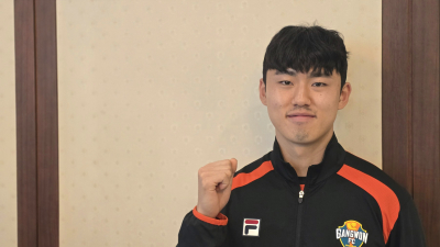 강원 이기혁 유쾌한 농담 “양민혁, 영국 가더니 연락 없더라…건방져”