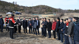 경남도의회 경제환경위, 소나무재선충병 피해지역 방제현장 점검