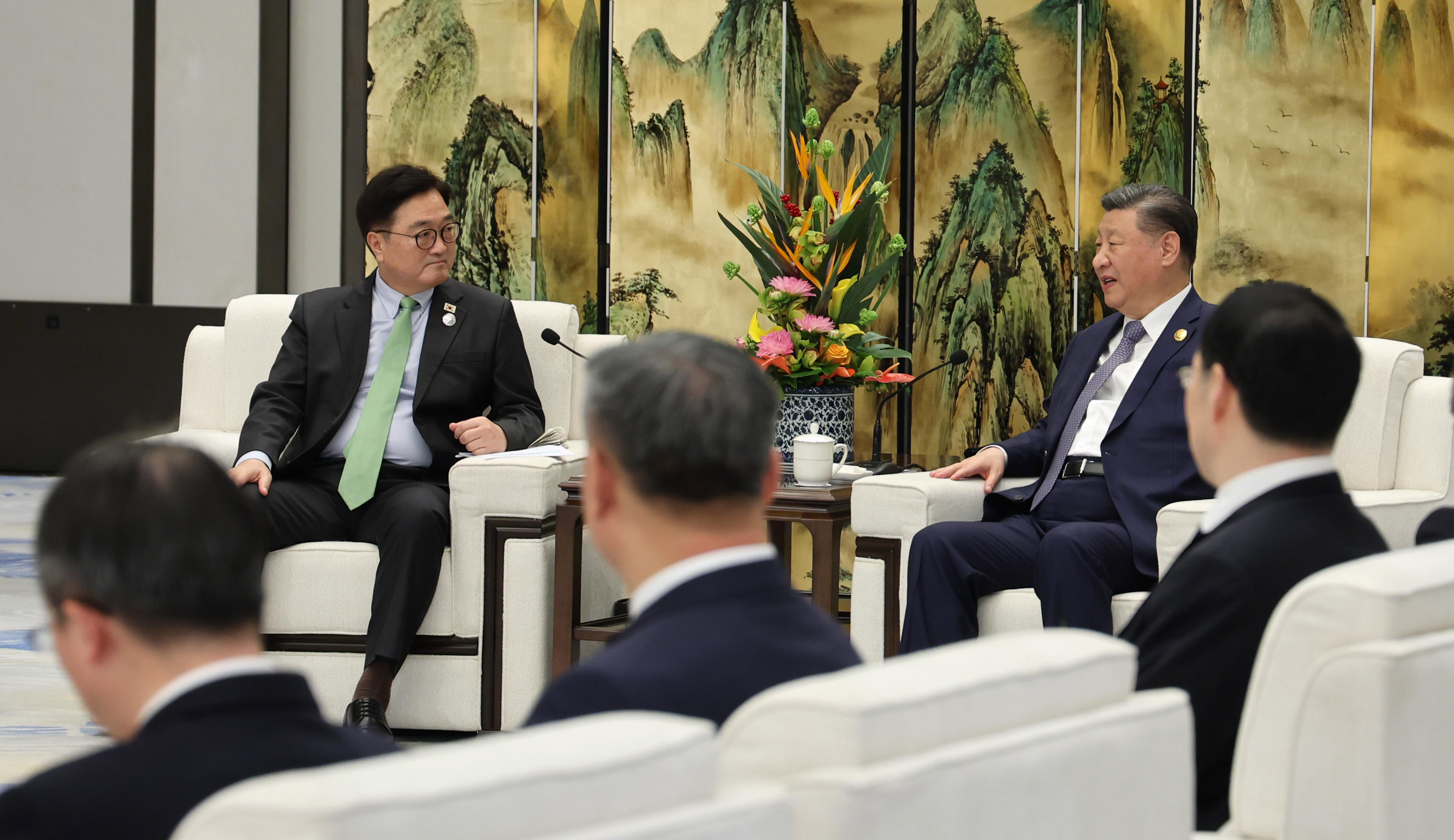 우원식 만난 시진핑 “경주 APEC 참석 진지하게 고려”
