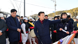 진주시, '새미골 회전교차로 개선공사'로 상습정체 해소 나서