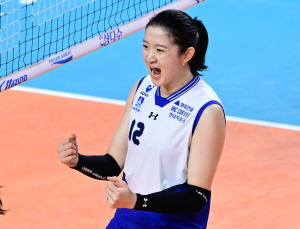 블로킹 김준우·이다현, 서브 허수봉…V리그 주요 기록 살펴보니