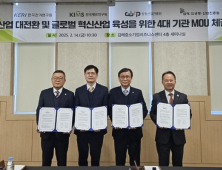 재료연 등 4대 기관 '지역 산업혁신 및 중소·중견기업 발전을 위한 업무협약'