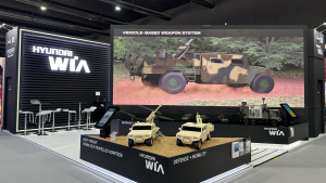현대위아, 'IDEX 2025'서 모빌리티 기반 화포체계 대거 공개